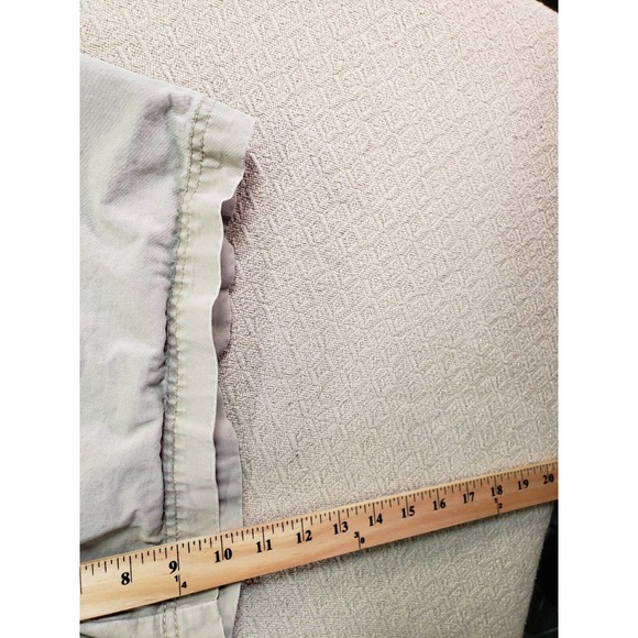 Boston‎ Traders Shorts Mens 40 Ivory Regular Fit 10" Inseam Mid-Rise Pockets - Picture 8 of 14